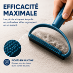 Brosse anti-poils pour meubles