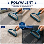 Brosse anti-poils pour meubles